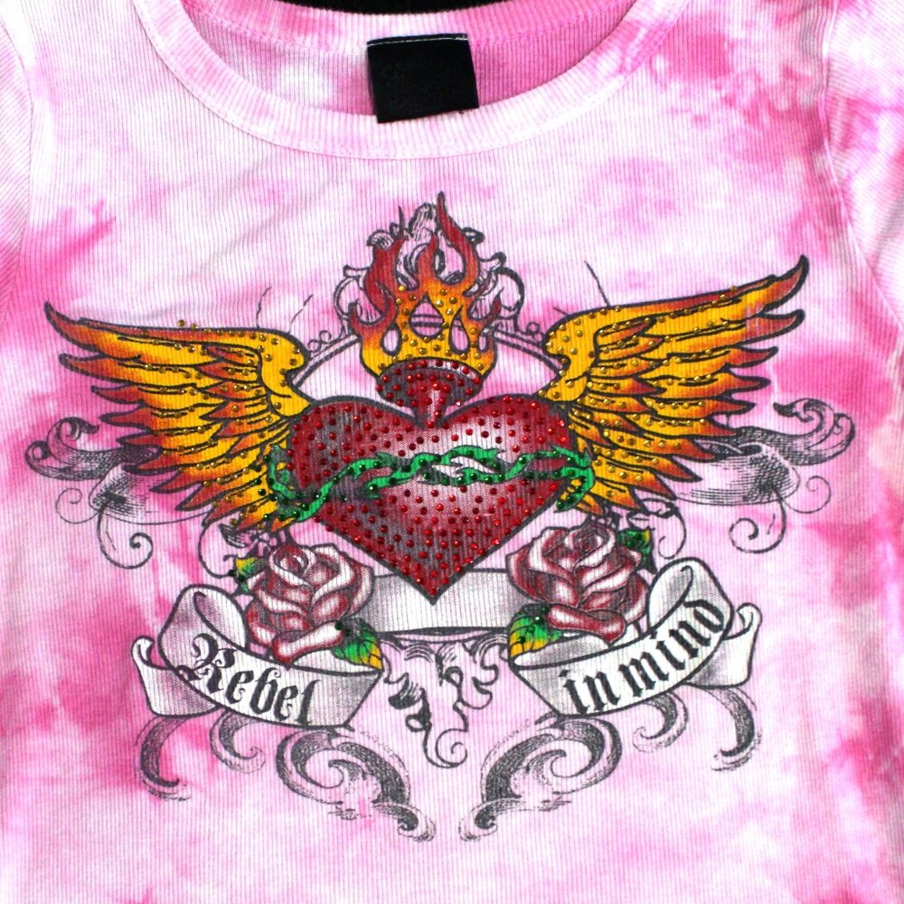 Katydid Rhinestone Graphic Tee - Picture 2 of 3